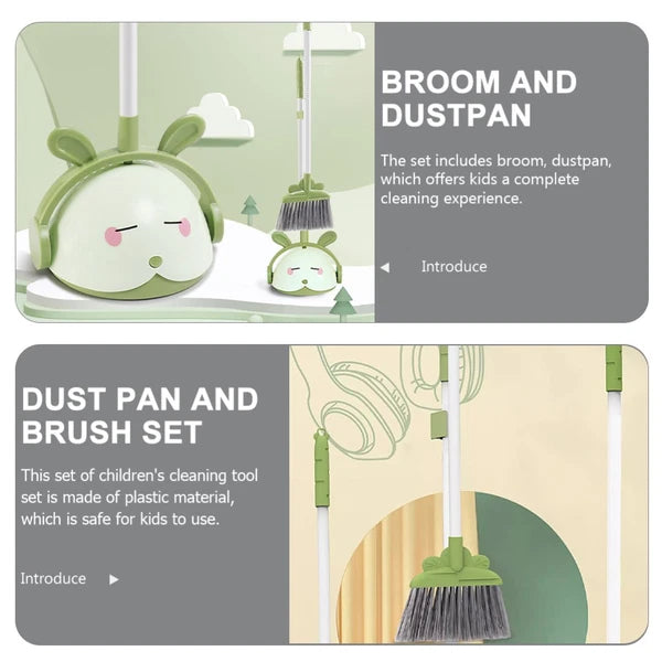 Broom Set For Kids Children Cleaning Toy Small Gloom Stacks Cute-