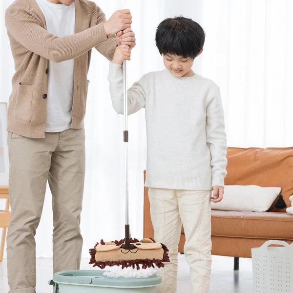 Small Broom Mop Set Child Toddler Cleaning Supplies Household Brush
