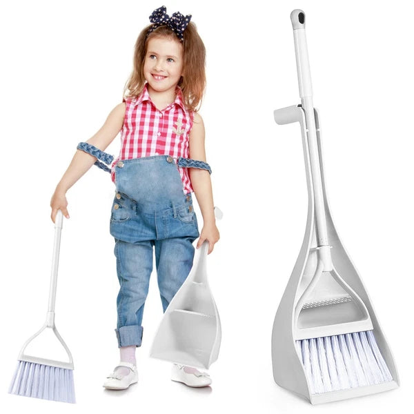 Combination Of Mini Broom And Dustpan Child Baby Small Cleaning-
