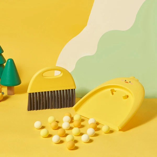 Mini Dustpan Set Baby Child Table Cleaning Brush And Small-