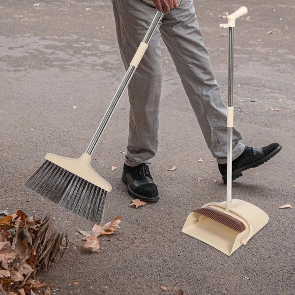 Broom Dustpan Set Office Broom Set For Home Dustpan Broom Kit-