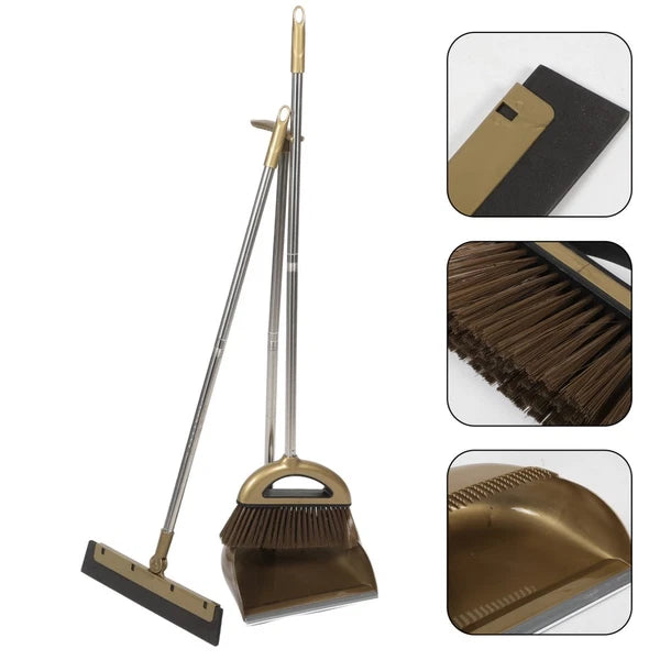Broom Set Child Toddler Household Cleaning Broom For Floor Cleaning-