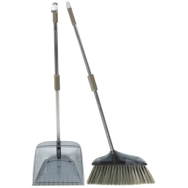 Soft Broom Sweeping Office Broom And Dustpan Set Household Cleaning Broom-