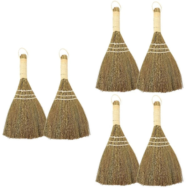 Set of 3 Desktop Duster Baby Dad Broom Chinese Brooms Sweeping Indoor