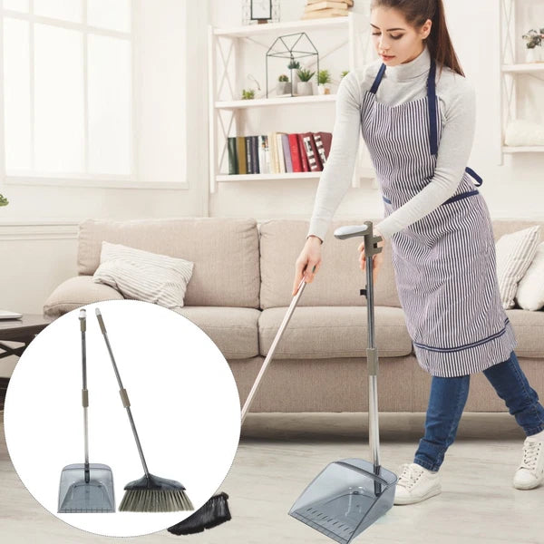 Soft Broom Sweeping Office Travel Small Dustpan Cleaning Supplies
