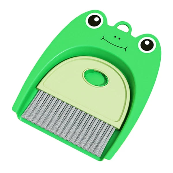Small Broom Set Student Child Cleaning Brush Portable Dustpan-