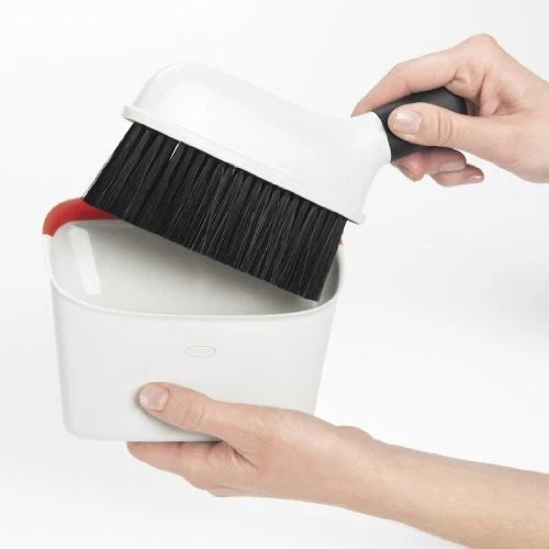 OXO Good Grips Little Dustpan and Brush Set Red