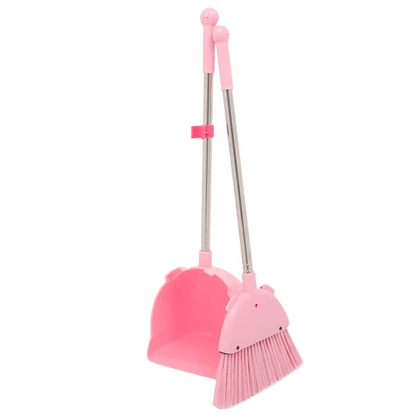 Broom Set For Kids Children Household Broom Dustpan Playset And Toddlers-