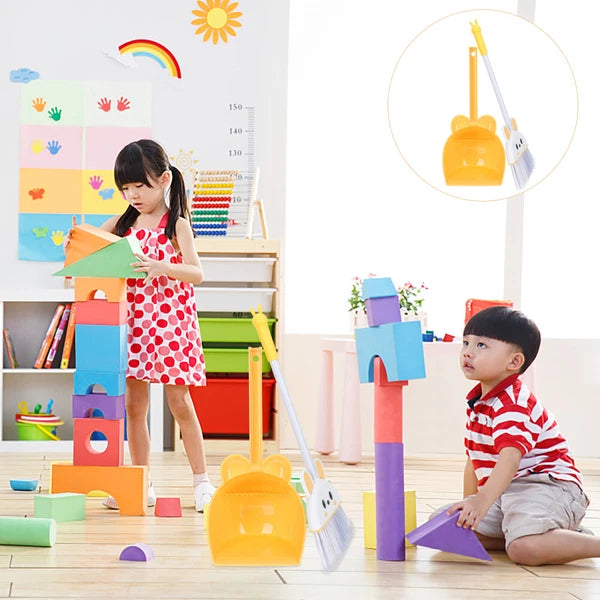 Children's broom dustpan dustpan broom set dustpan for children-
