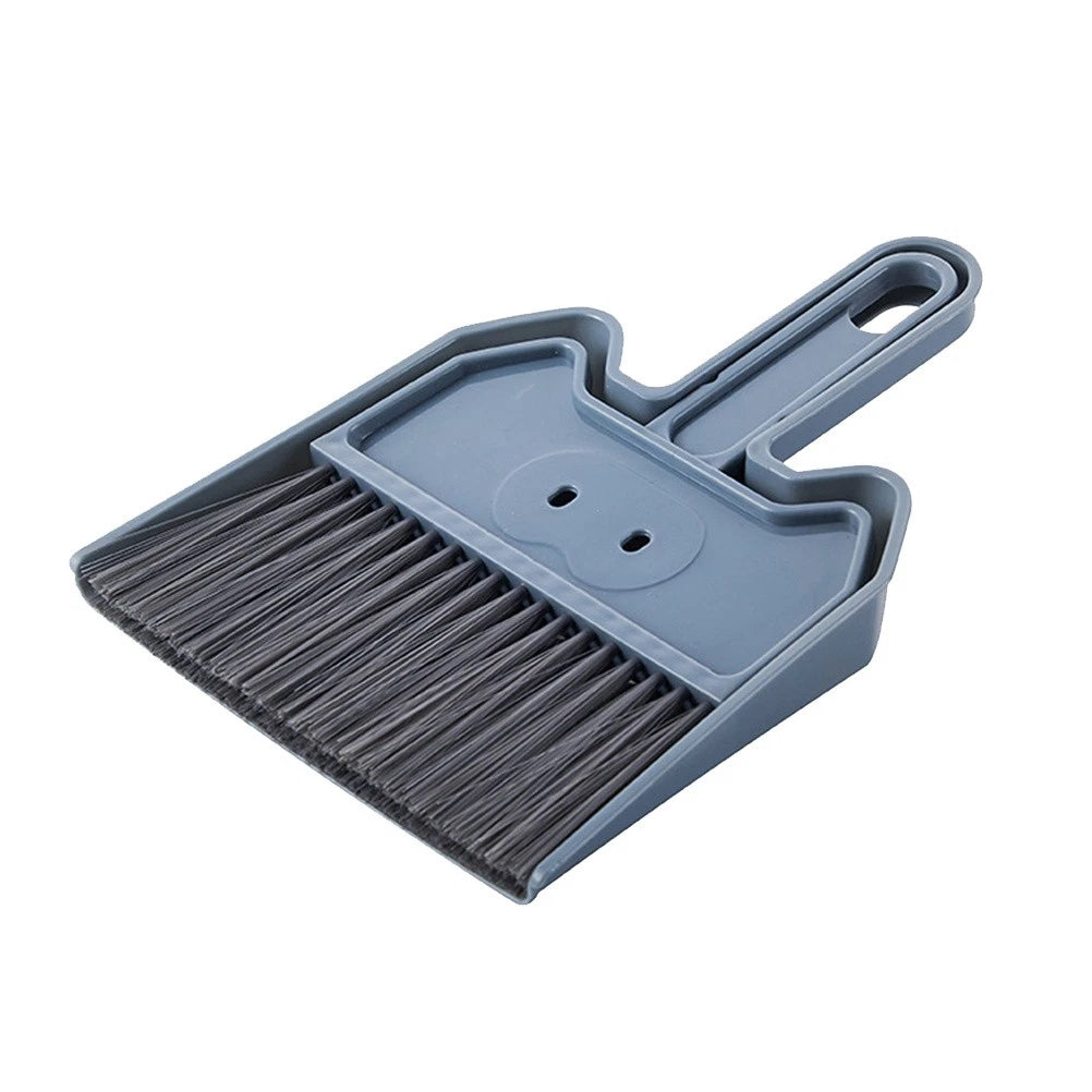 2 Sets Keyboard Cleaning Brush Mini Broom And Dustpan Home Desktop-