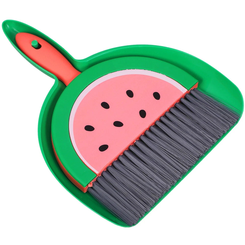 3 Sets Mini Cleaning Broom, Dustpan, Table Brush Set, Dining Table,-