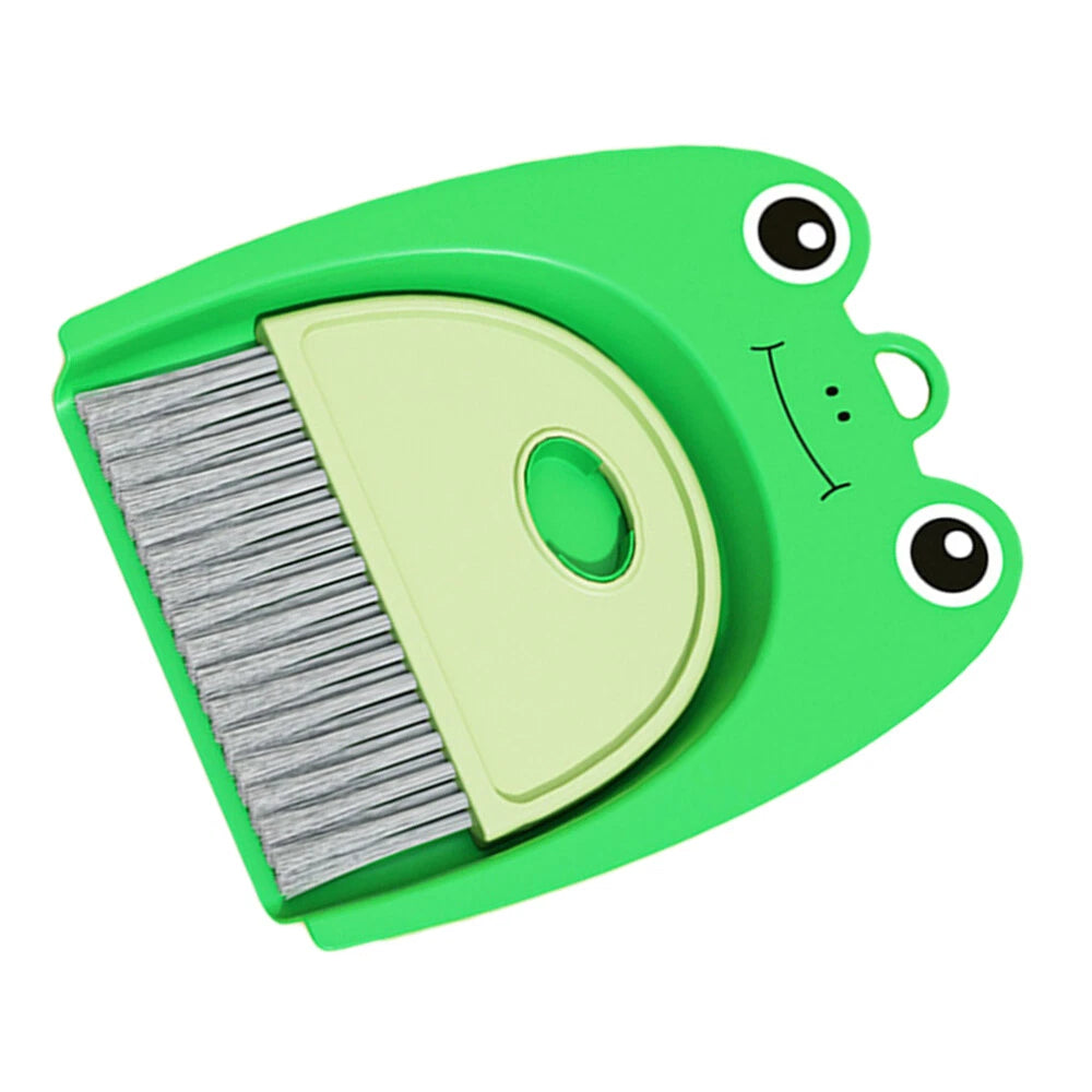 4 Sets Small Broom Set Child Student Dustpan Cleaning Scrubbing Brushes For-