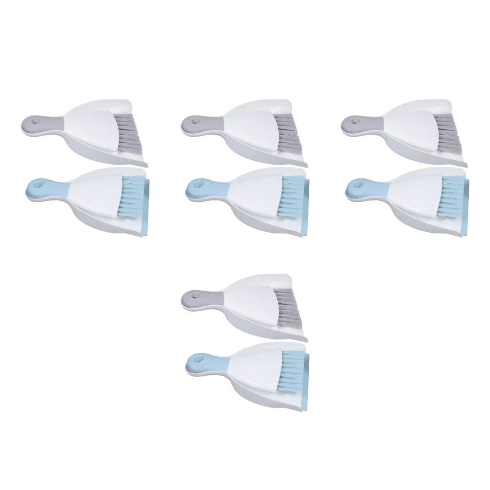 4 Piece Mini Broom and Dustpan Set, 4 Piece Small Dustpan --