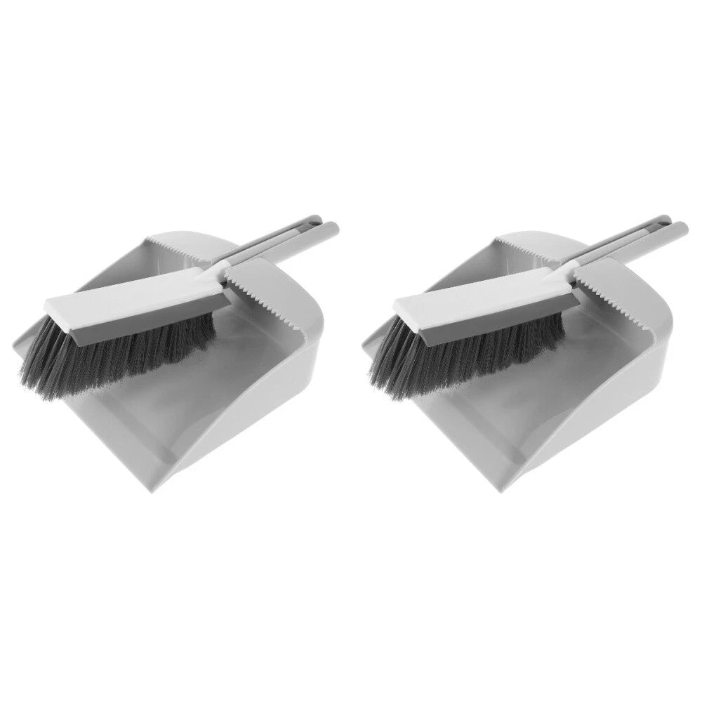 2 sets sensor mini dustpan set sweeping set small sweeping set desk-