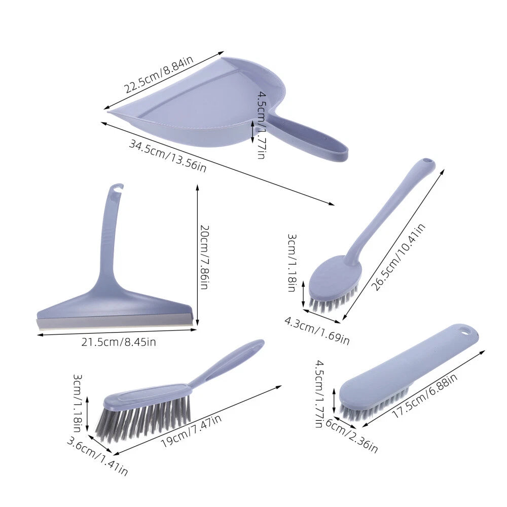 4 Sets Desk Cleaning Tool, Desk Brush Set,-