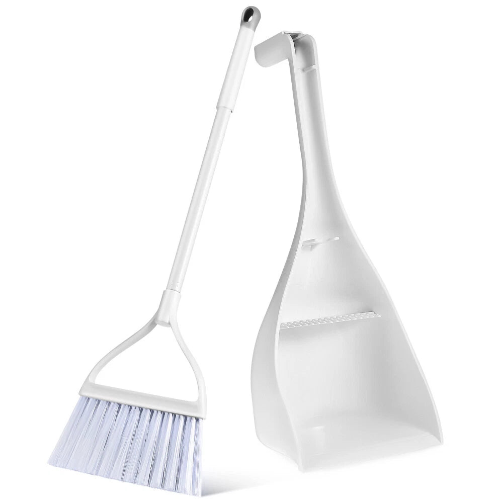 2 Sets Small Broom Dust Pan Portable-