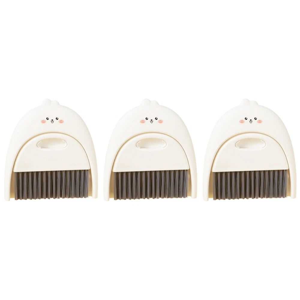 3 Sets Mini Dust Snake Broom Multi Function Whisk Car Care Brush-