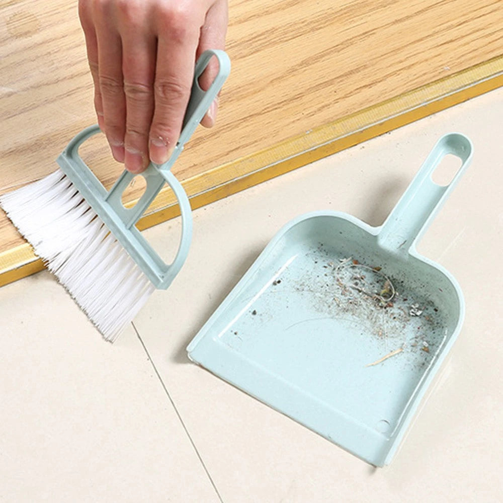 6 Sets Cleaning Artifact Set Kids Broom Dustpan Small And-