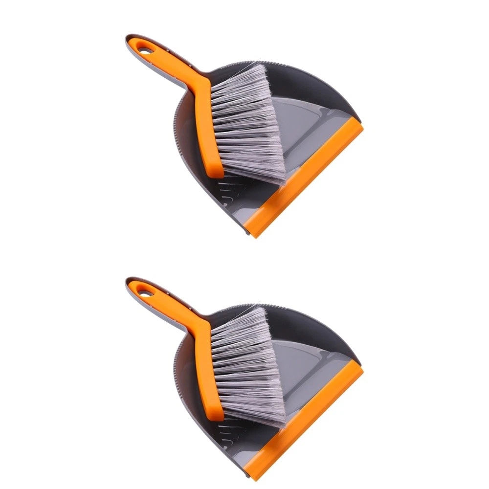 2 Count Mini Broom Set Mini Desk Broom Small And Dustpan-