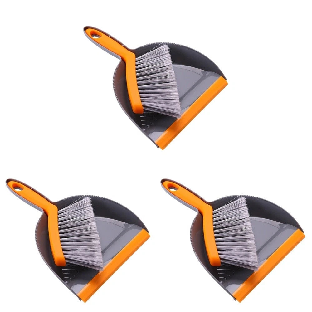 3 Count Mini Broom Set Mini Dustpan And Brush Broom Dustpan-