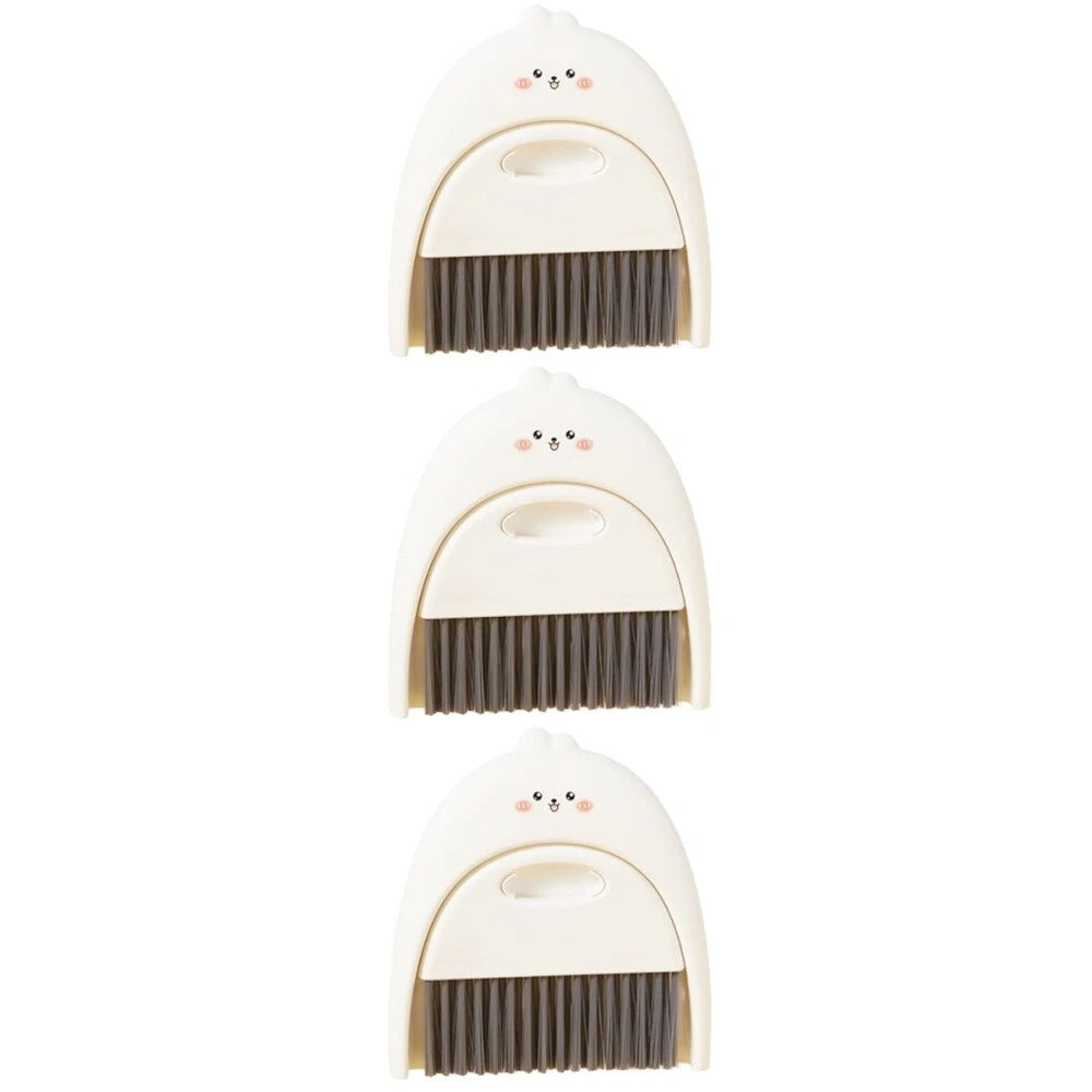 3 Sets Mini Dust Snake Broom Multi Function Whisk Car Care Brush-