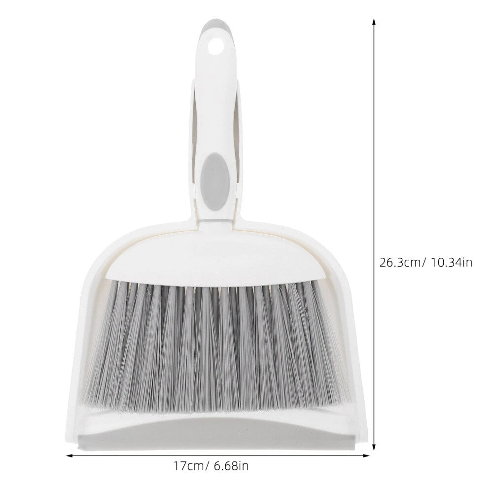 4 Sets Table Cleaning Brush and Dustpan Set, Small Broom for Home-