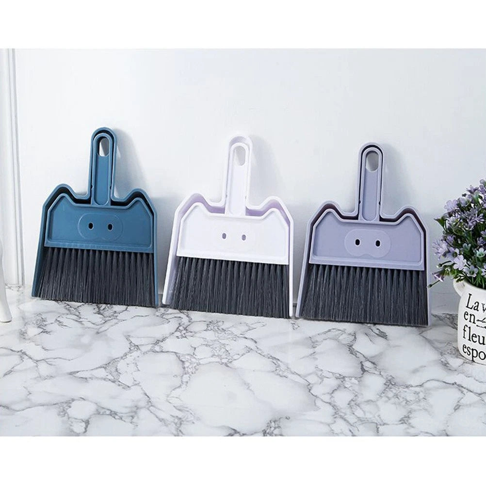 2 Sets Keyboard Cleaning Brush Hand Sweeper Desktop Cleaning Accessories-
