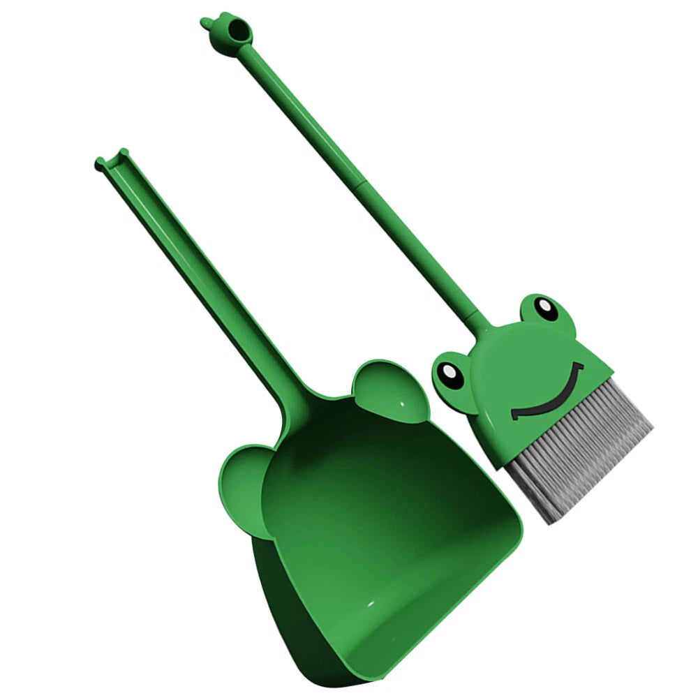 4 Sets Broom And Dustpan Set For Kids Nursery Cleaning Toys-