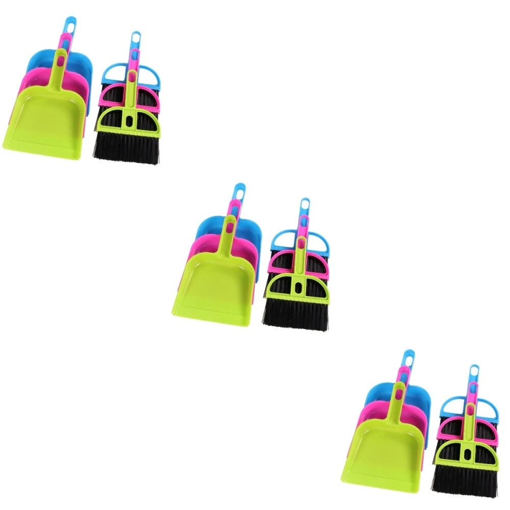 18 Sets Cleaning Tool Pet Dustpan Countertop Table-