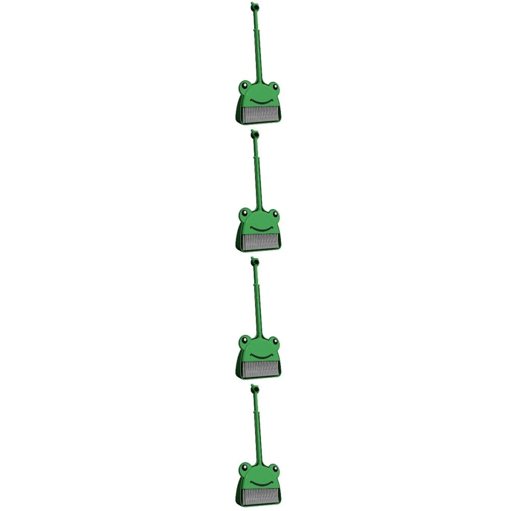 4 Sets Broom And Dustpan Set For Kids Nursery Cleaning Toys-