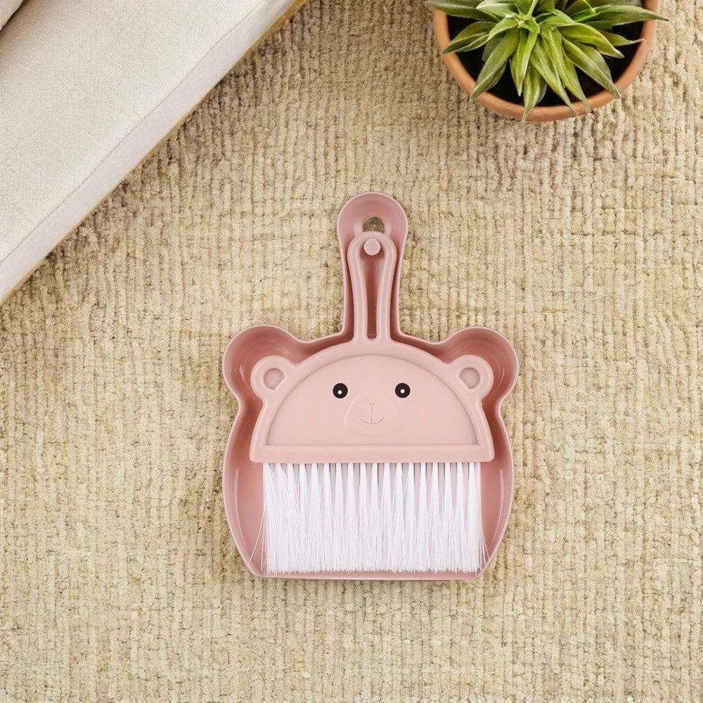 6 Sets Desktop Cleaning Broom Mini Portable Dustpan Classroom Supplies