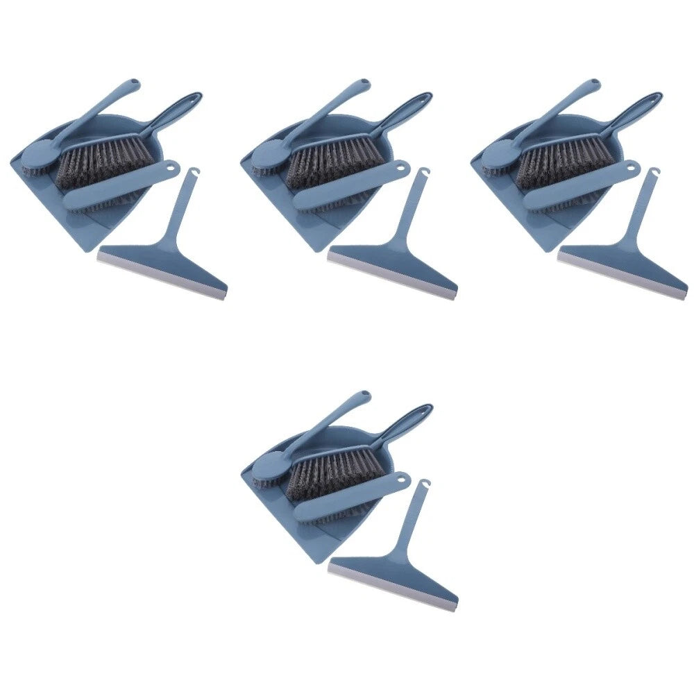 4 Sets Desk Brush Set, Desk Cleaning Tool,-
