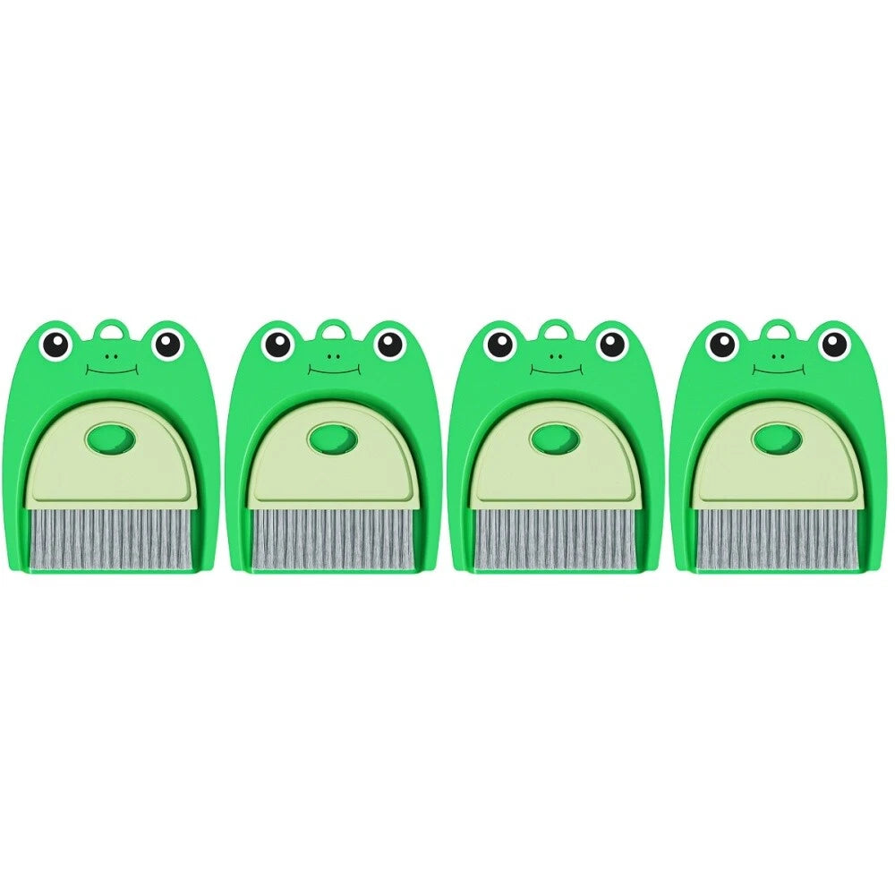 4 Sets Small Broom Desktop Cleaning Kit Desktop Sweep Breom with Dustpan-