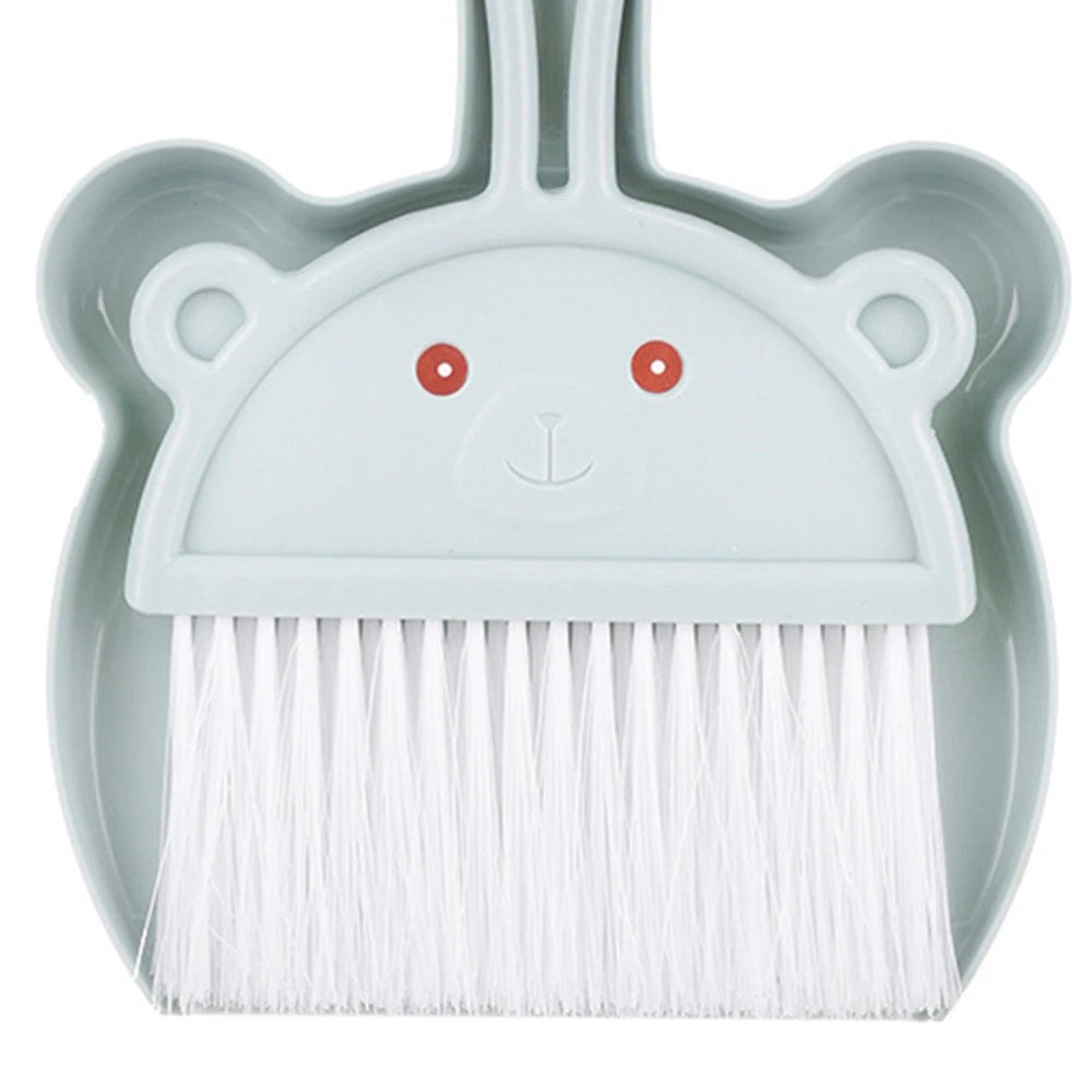 6 Sets Desktop Cleaning Broom Keyboard Brush Cleaner Mini Dust Pan and