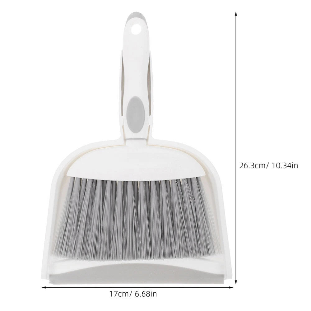 3 Sets Small Broom, Dustpan Set, Table Broom, Broom, Brush and-