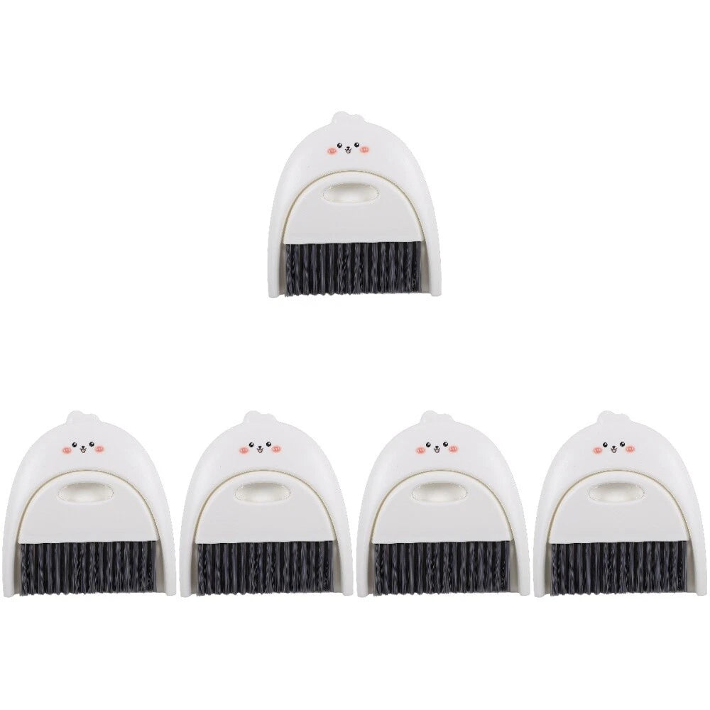 5 Sets Cleaning Broom Dustpan Table Brush Dining Table Sweeper-