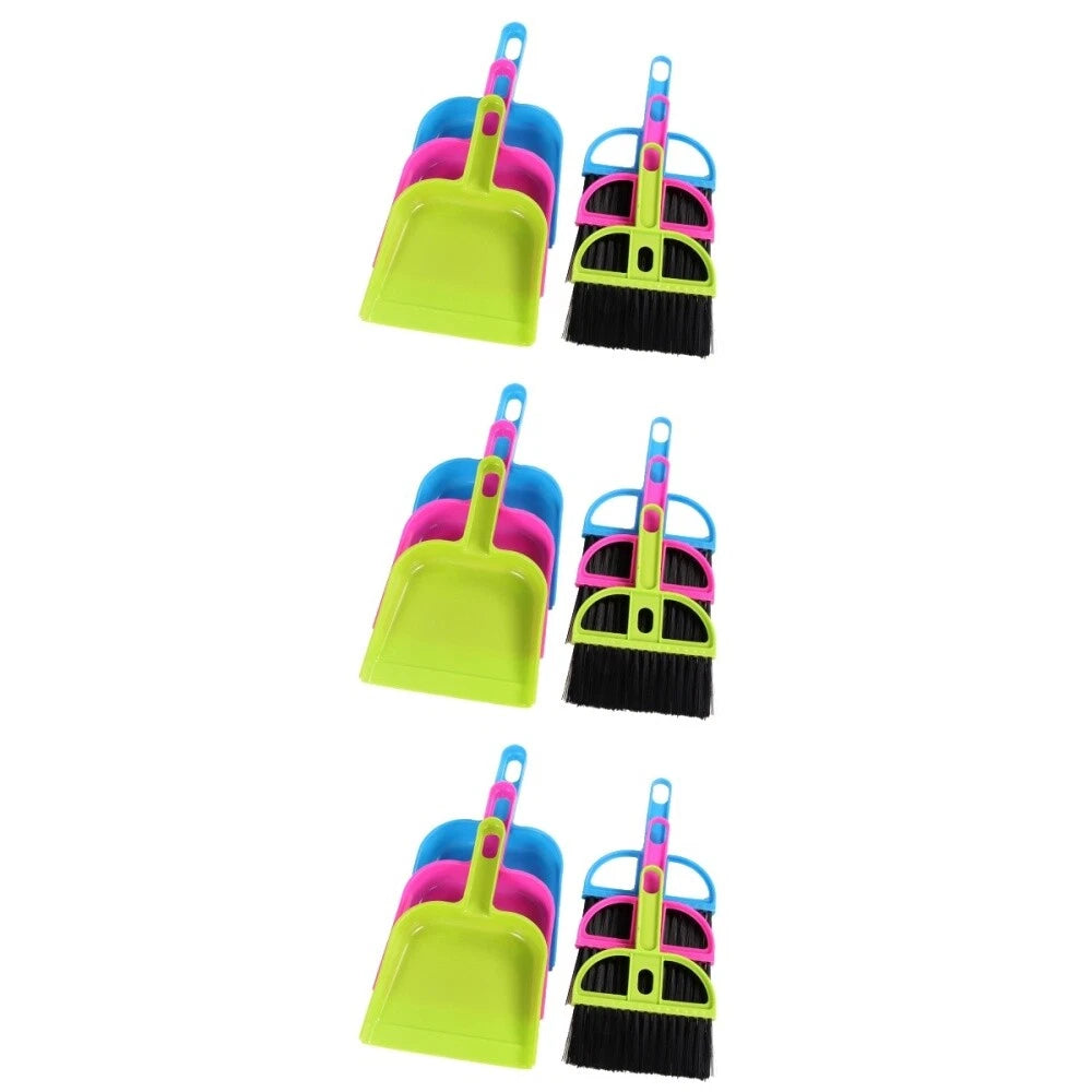 18 Sets Cleaning Tool Pet Dustpan Countertop Table-