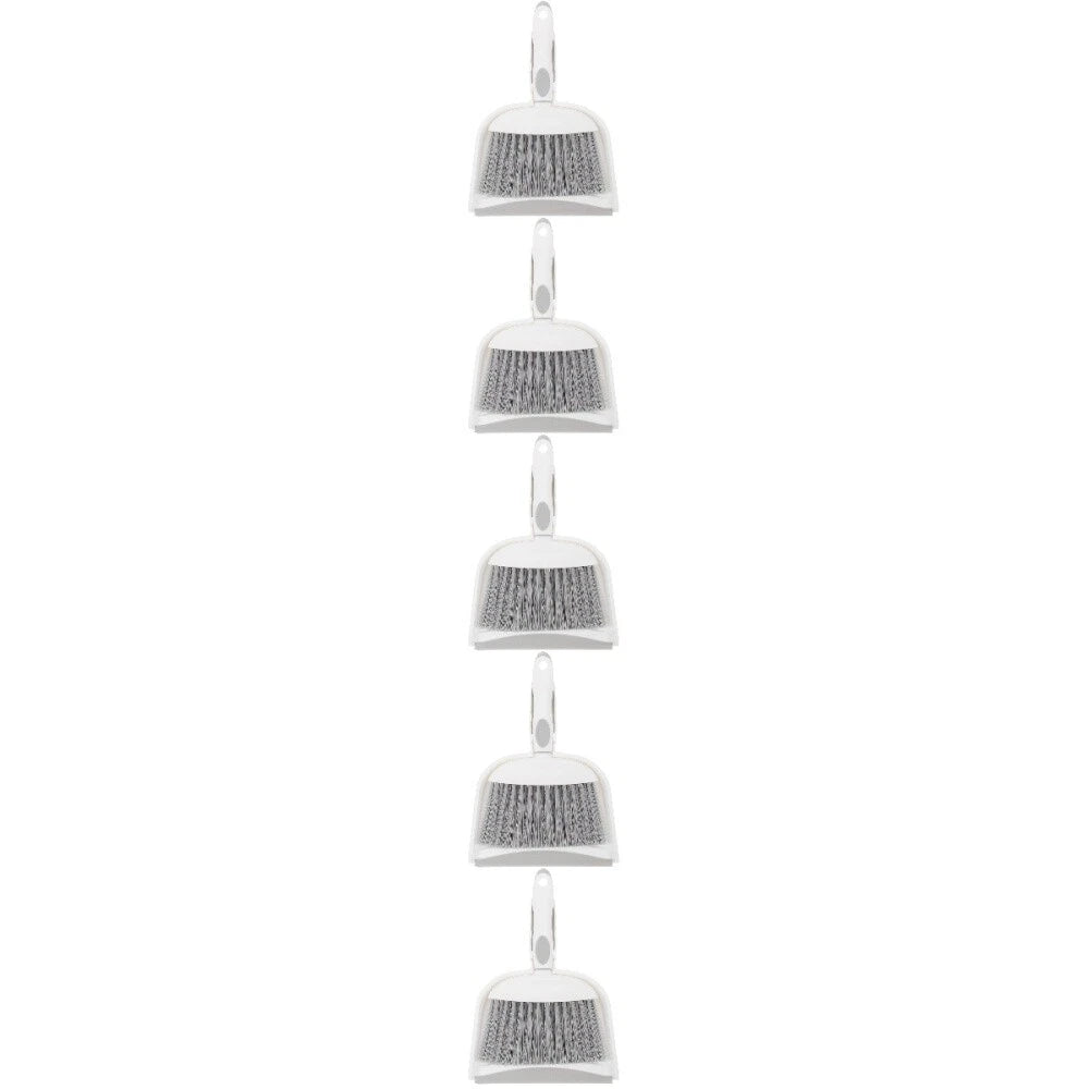 5 Sets Mini Dustpan and Brush Set, Small Broom and Dustpan,-