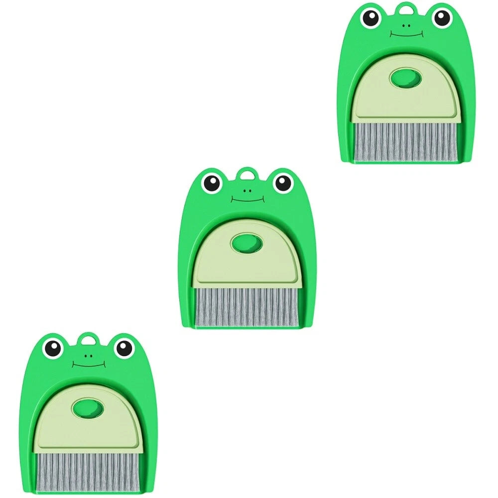 3 Sets Desktop Dustpan Brush Set, Small Mini Scrubber, Dustpan,-