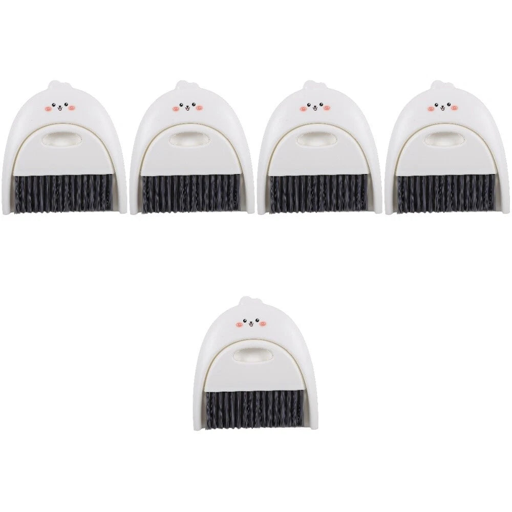 5 Sets Small Broom and Dustpan, Cleaning Kit, Cute-