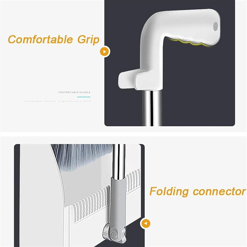 1pcs Broom and Dustpan Set for Home Broom Rotating Head Dustpan