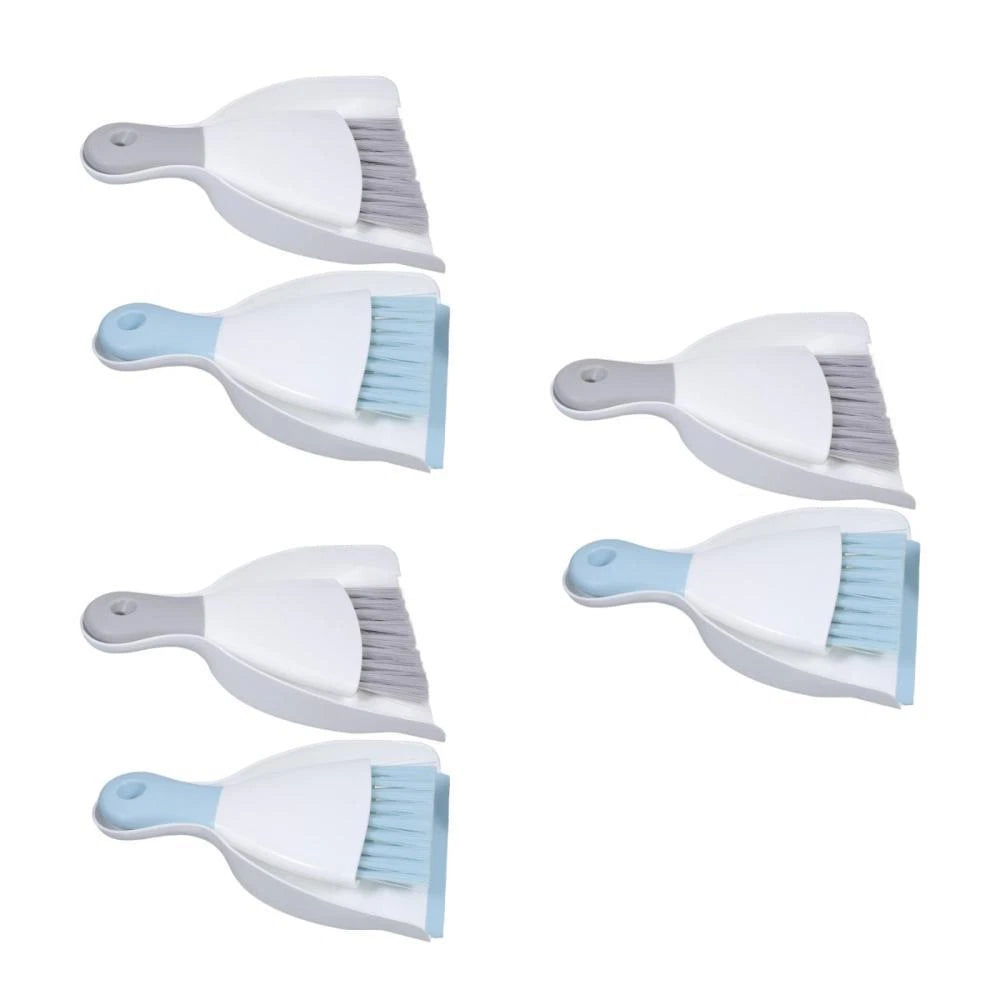 3-Piece Mini Dustpan and Brush Cleaner Set, 4-Piece-