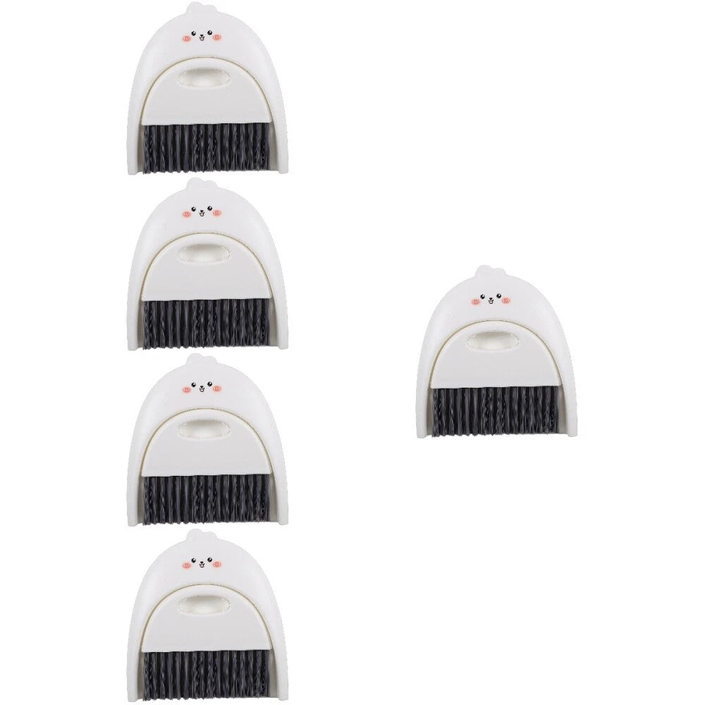 5 Sets Cleaning Broom Dustpan Table Brush Dining Table Sweeper-