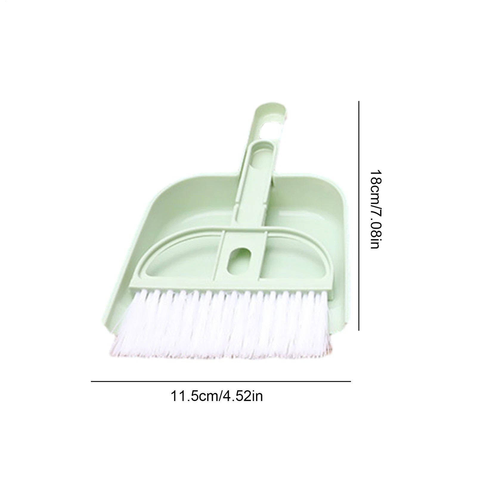 Small Mini Whisk Broom And Dust Pan Set Ergonomic Handle Kids Heavy Duty Durable