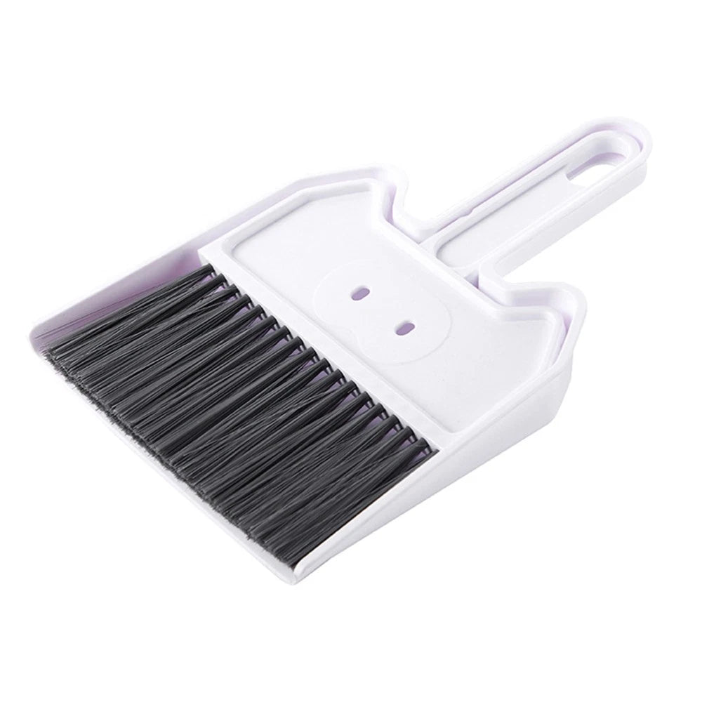 2 Sets Keyboard Cleaning Brush Child Broom With Scoop Home Desktop Mini-