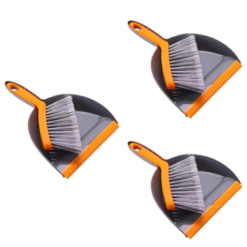 3 Pack Mini Broom Set Household Cleaning Tools Mini Broom With Dustpan-