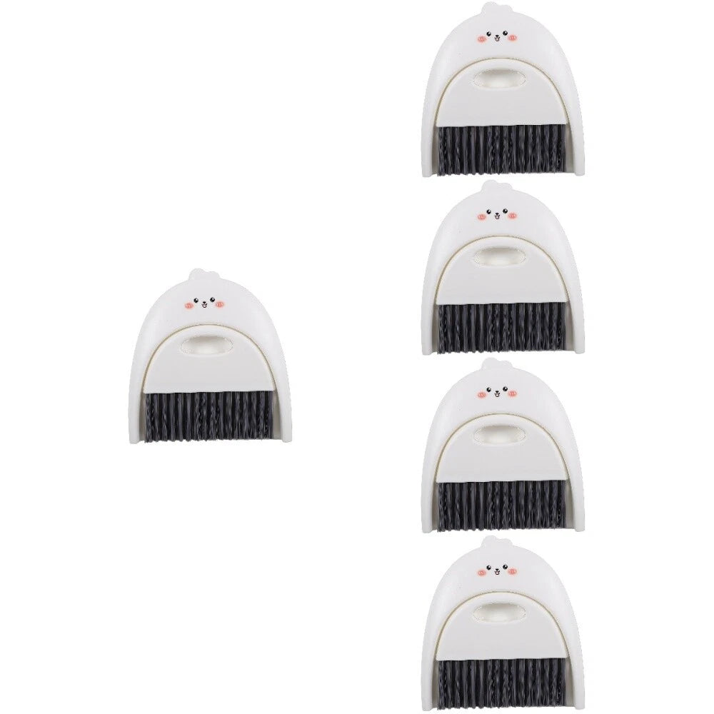 5 Sets Small Broom and Dustpan, Cleaning Kit, Cute-