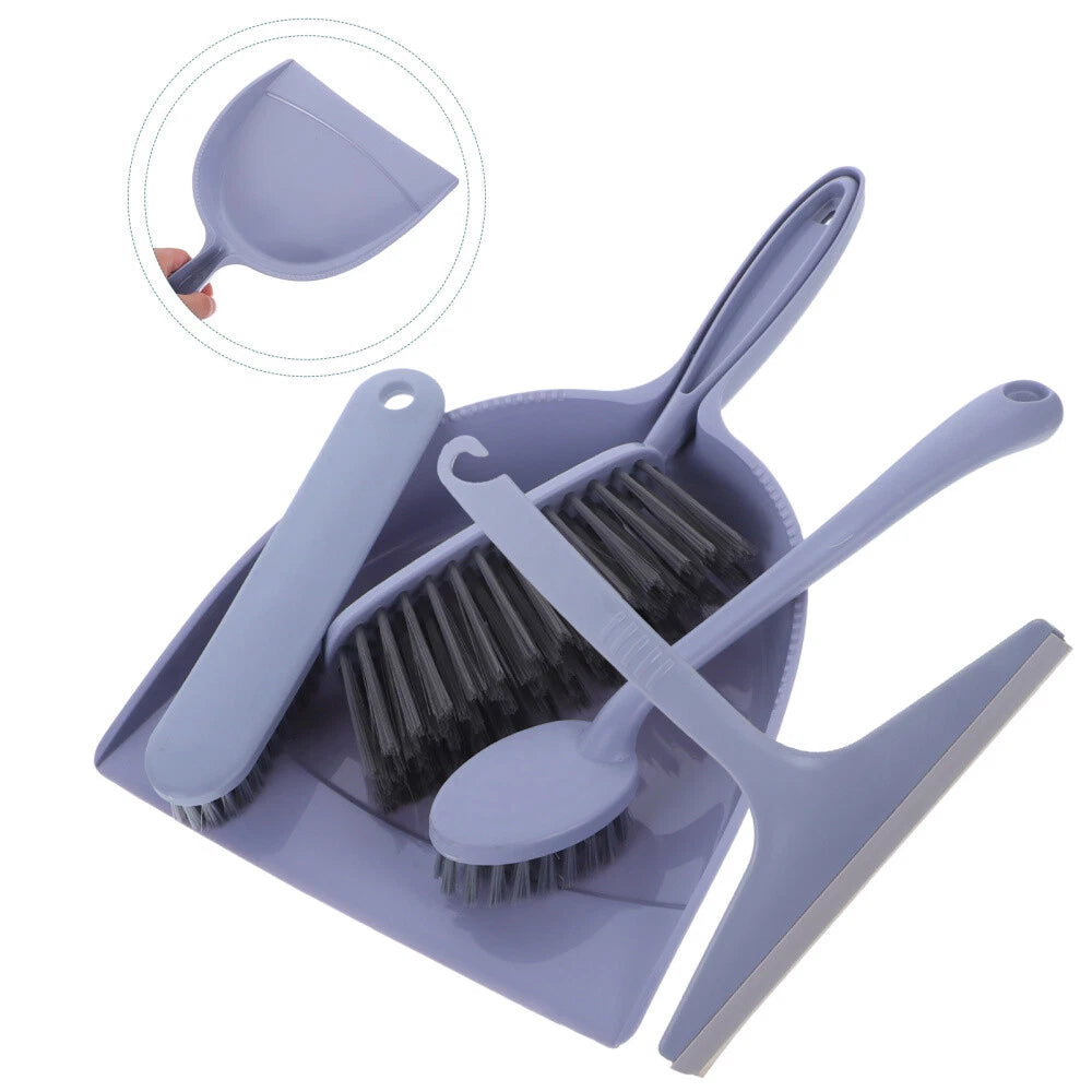 4 Sets Desk Cleaning Tool, Desk Brush Set,-