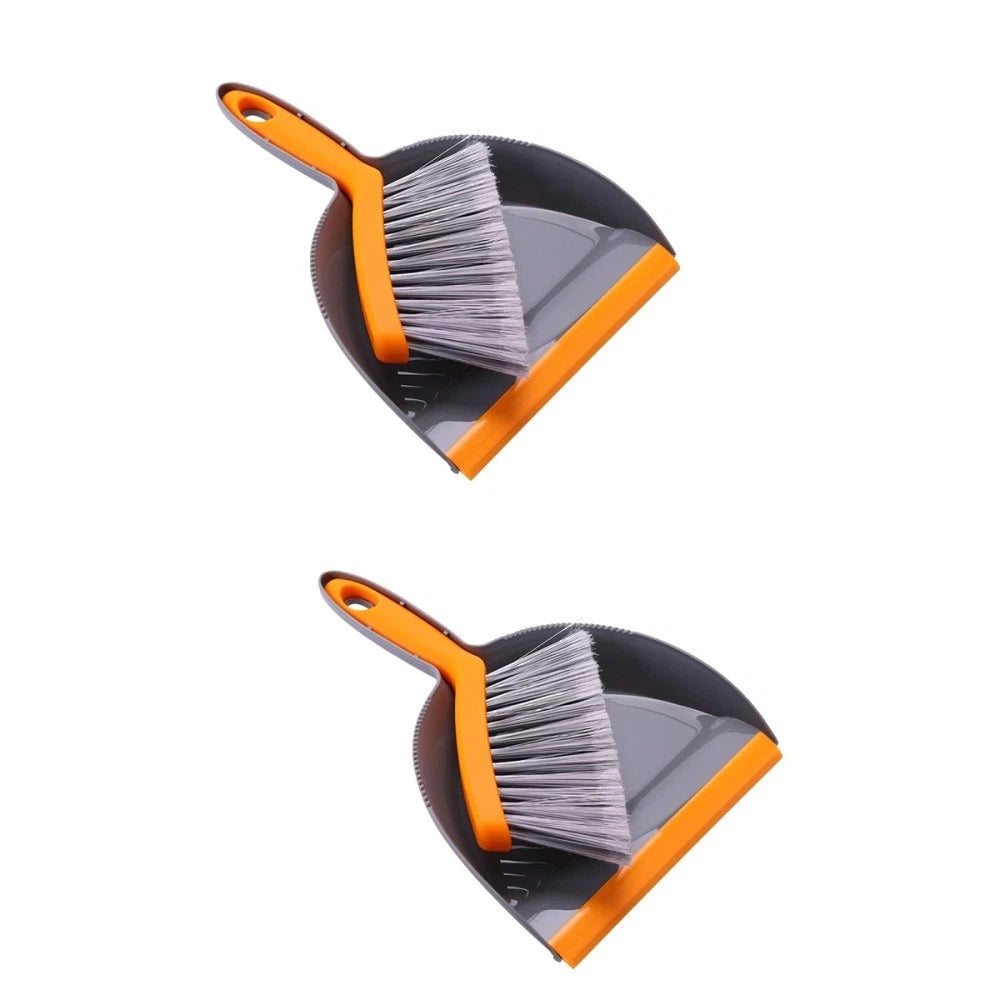 2 Count Mini Broom Set Mini Cleaning Brush Mini Dustpan And-