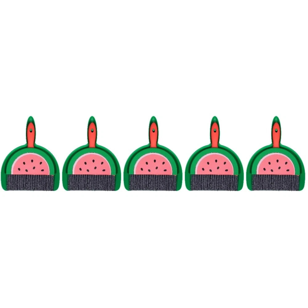 5 Sets Mini Cleaning Broom, Dustpan, Table Brush Set, Dining Table,-